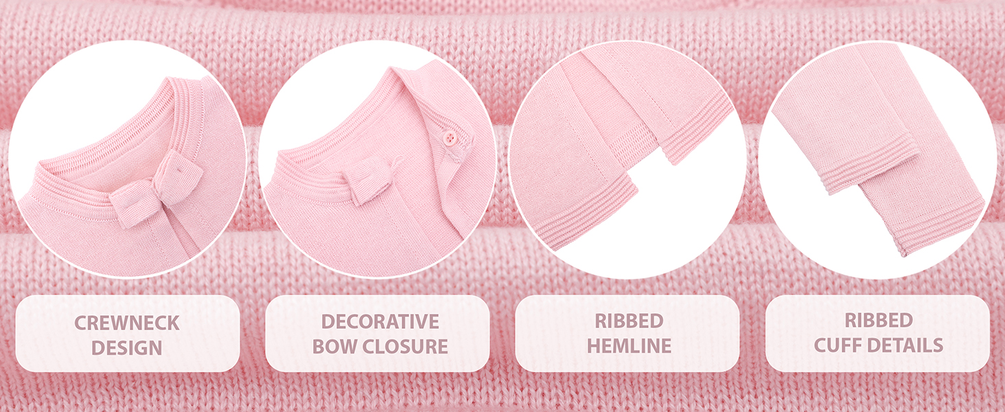 children church easter size shrug wearing cute winter lightweight knitted crewneck closure outwear