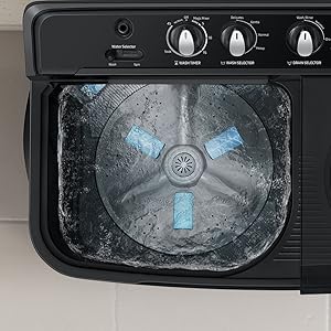 Magic Mixer: Dissolves detergent