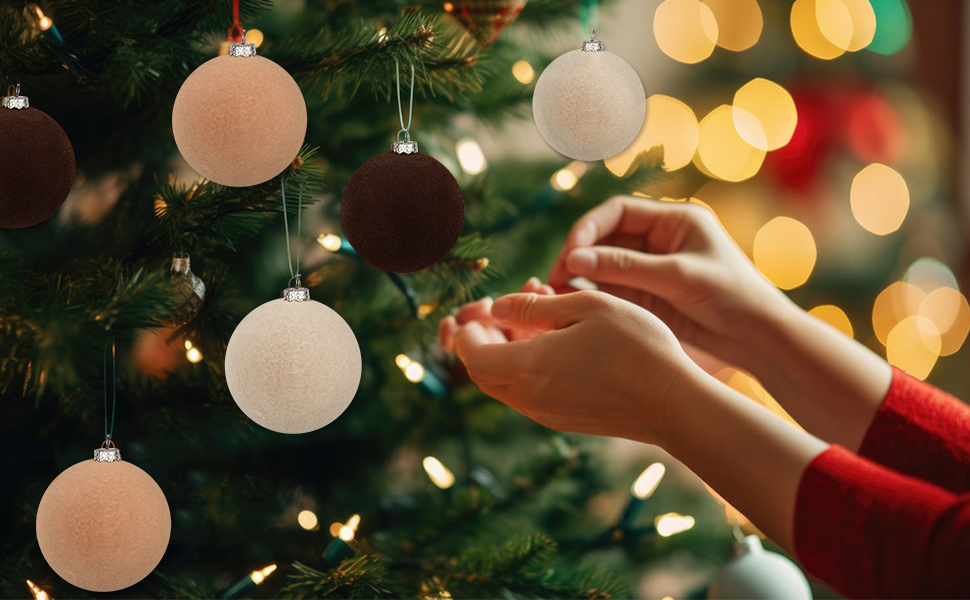 velvet ornaments