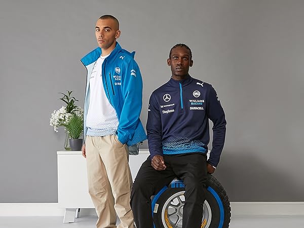 PUMA WILLIAMS RACING ベスト 青色　新品 PUMA WILLIAMS RACING ベスト 青色 新品