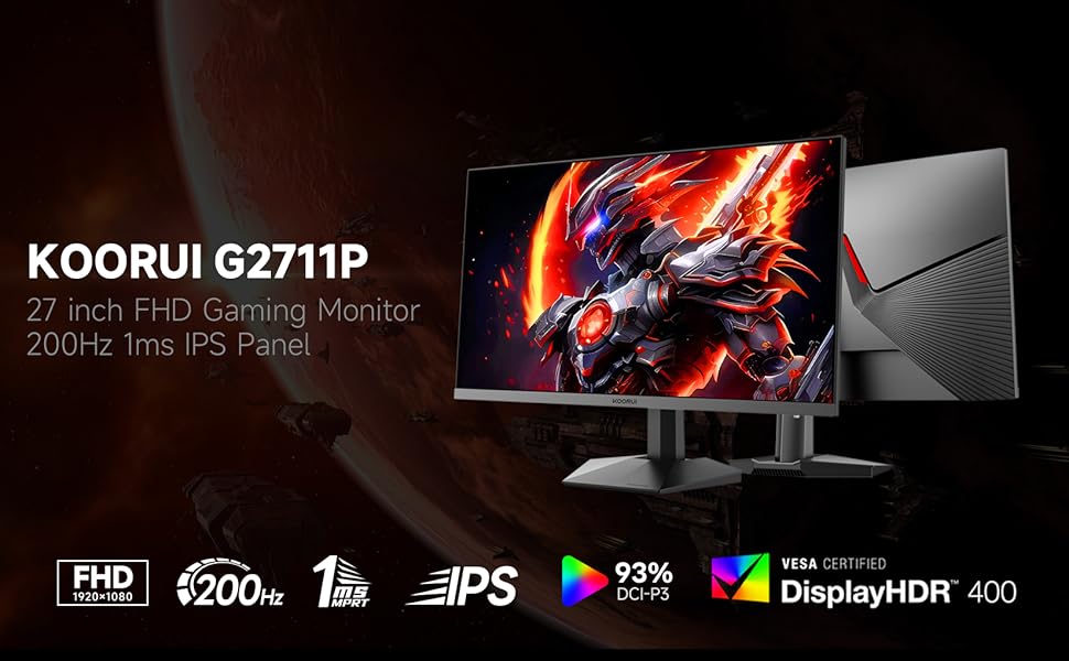 27 inch gaming monitor ips FHD 1080p PC gaming monitor