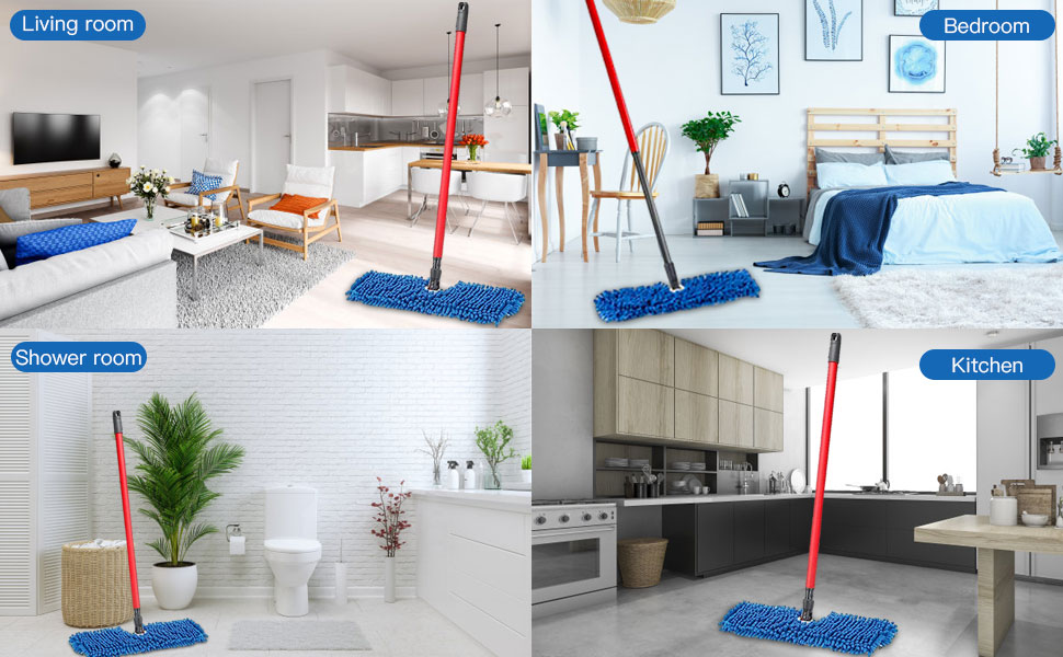 chenille mop pads