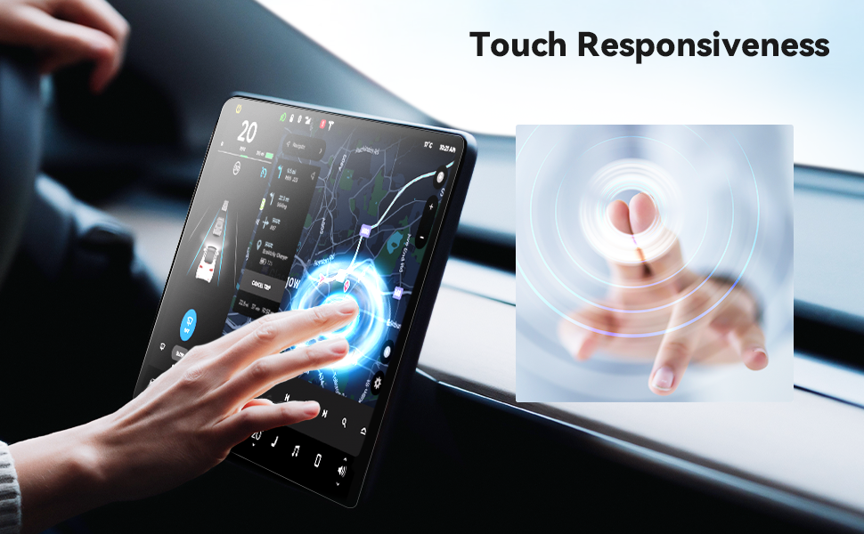 Tesla Model Y Model 3 Screen Protector 2023, 9h Anti