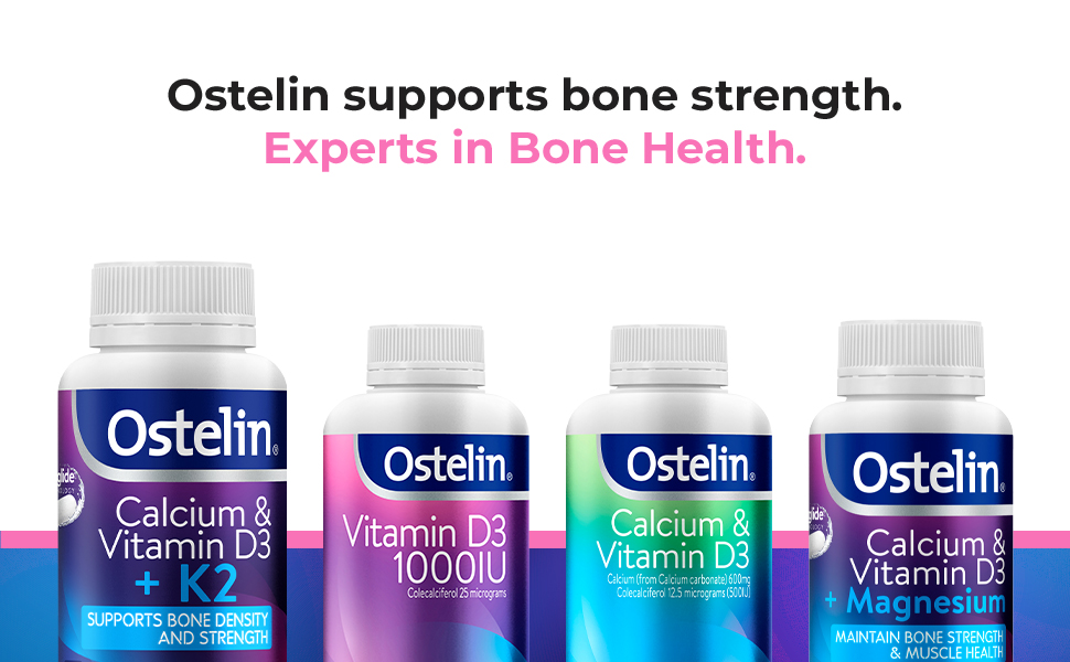 Ostelin Calcium & Vitamin D3 Chewable Tablets 60