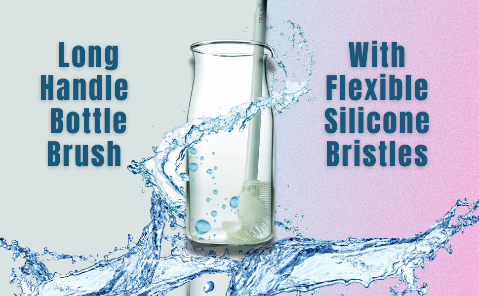 Silicone Bottle Cleaning Brush