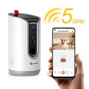 pet camera treat dispenser
