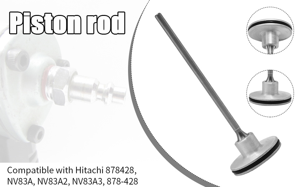 Anxingo 878428 Piston Driver Piston Assembly Replacement for Hitachi