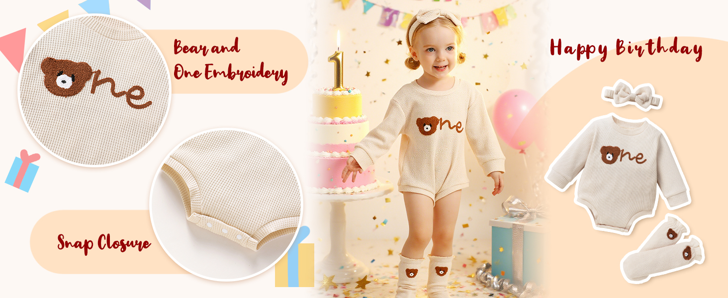 1st birthday girl outfit