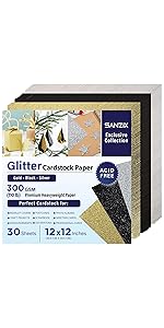 glitter cardstock paper