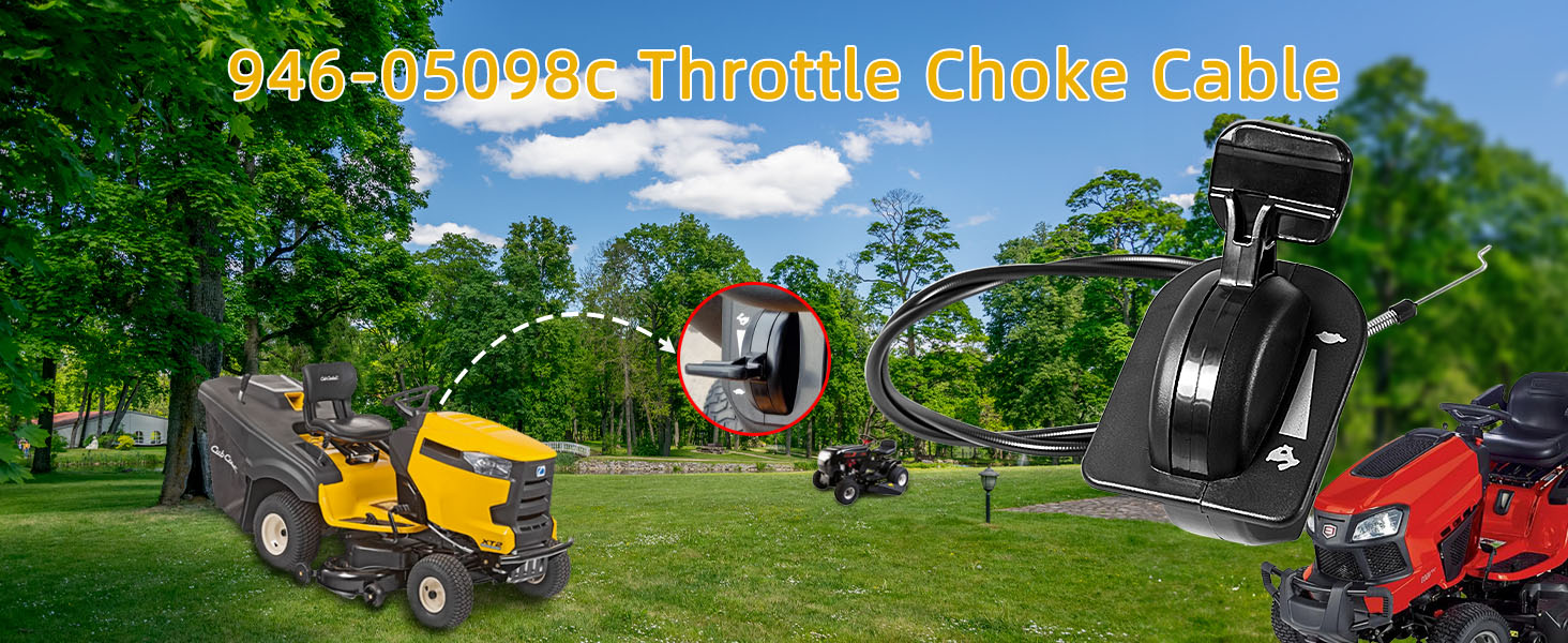 Xizopucy 2024 Upgrade 94605098c Throttle Choke Cable