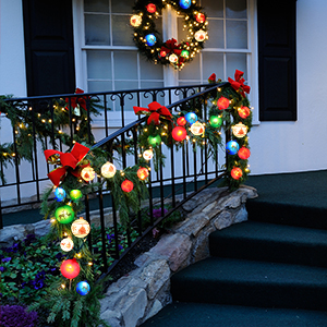 Christmas ball lights