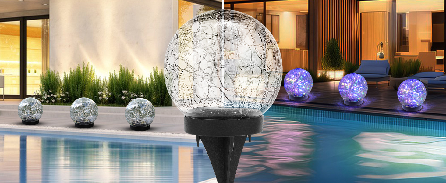 Solar Orbs for Outside