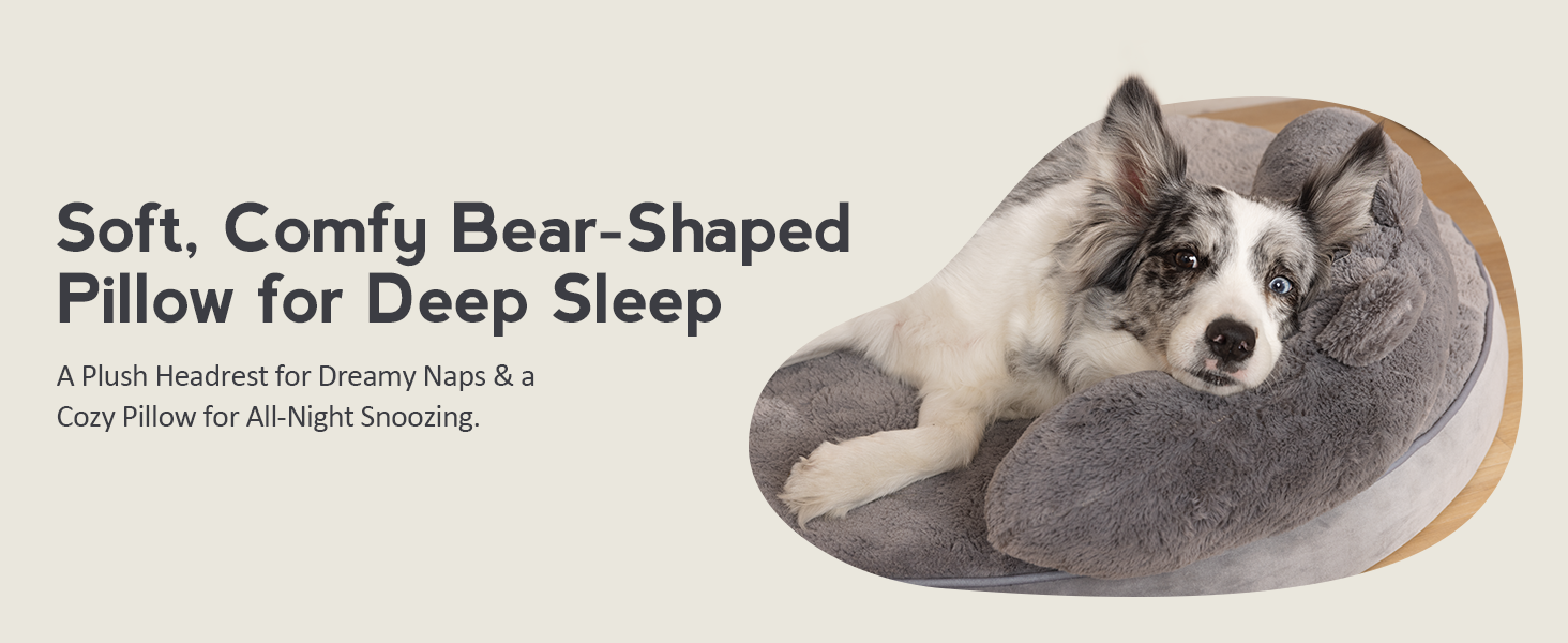 dog bed with removable pillow dog bed for large dogs