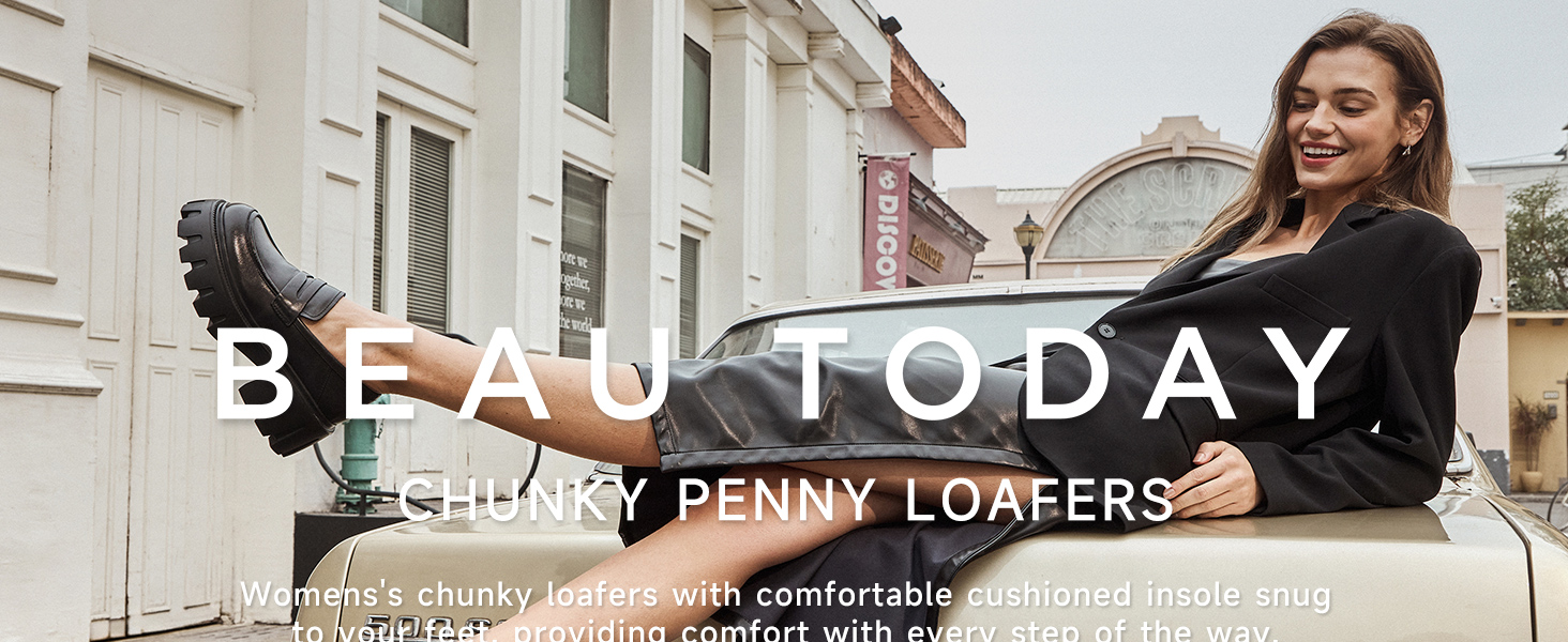Women Chunky loafers