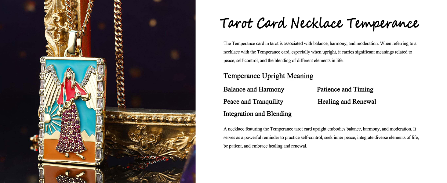 Tarot Card Necklace