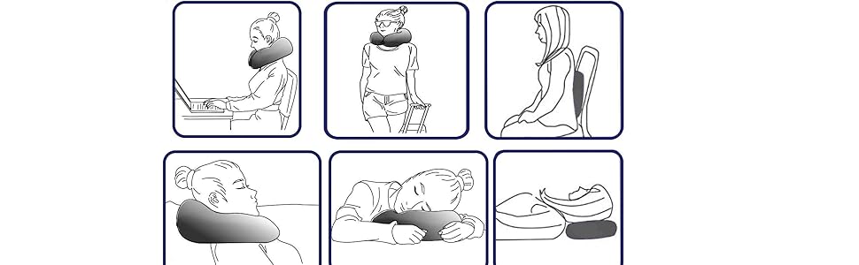 Multi-use Home Office Travel Airplane Outdoor