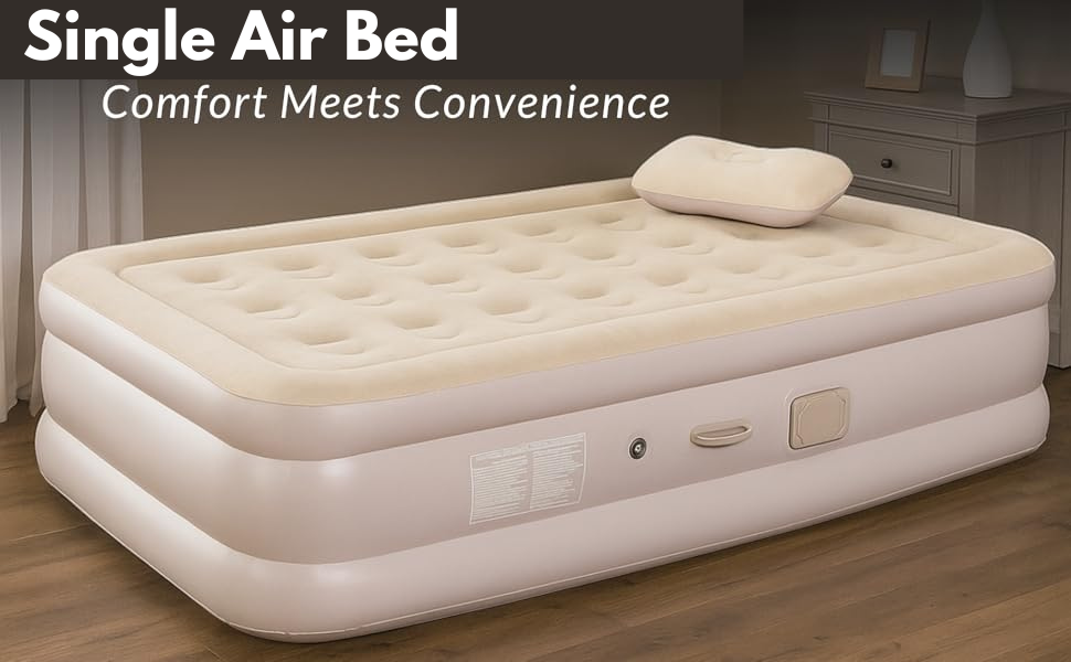 Single Air Bed, Inflatable Bed