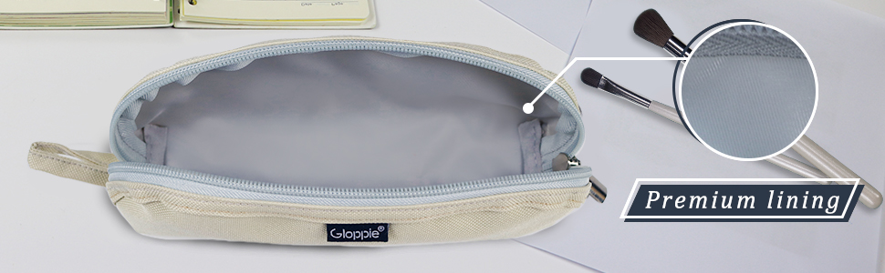 travel size cosmetic brush bag