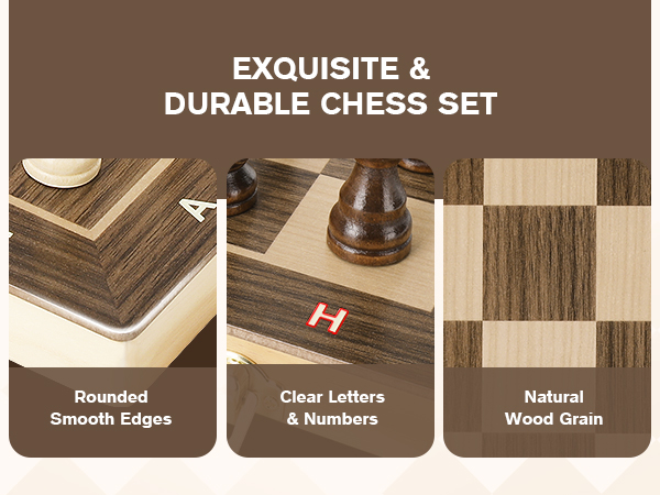 Chess Set | Wooden Magnetic Chess Board