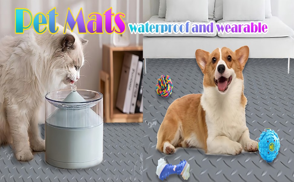 Garage Floor Mats AntiSlip WearResistant Waterproof