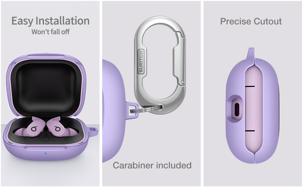 Easy installation, heavy duty carabiner included