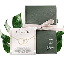mom to be necklace gift for expecting mother by Hope Love Shine
