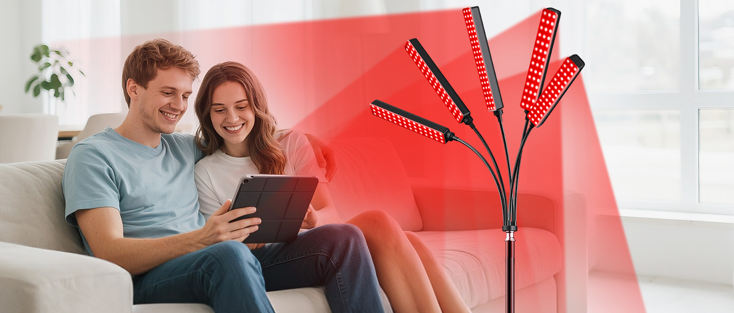 red light therapy at home