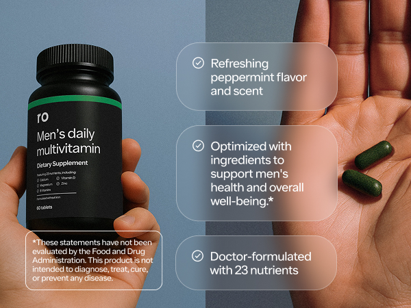 Amazon.com: Ro Daily Multivitamin for Men | Supports
