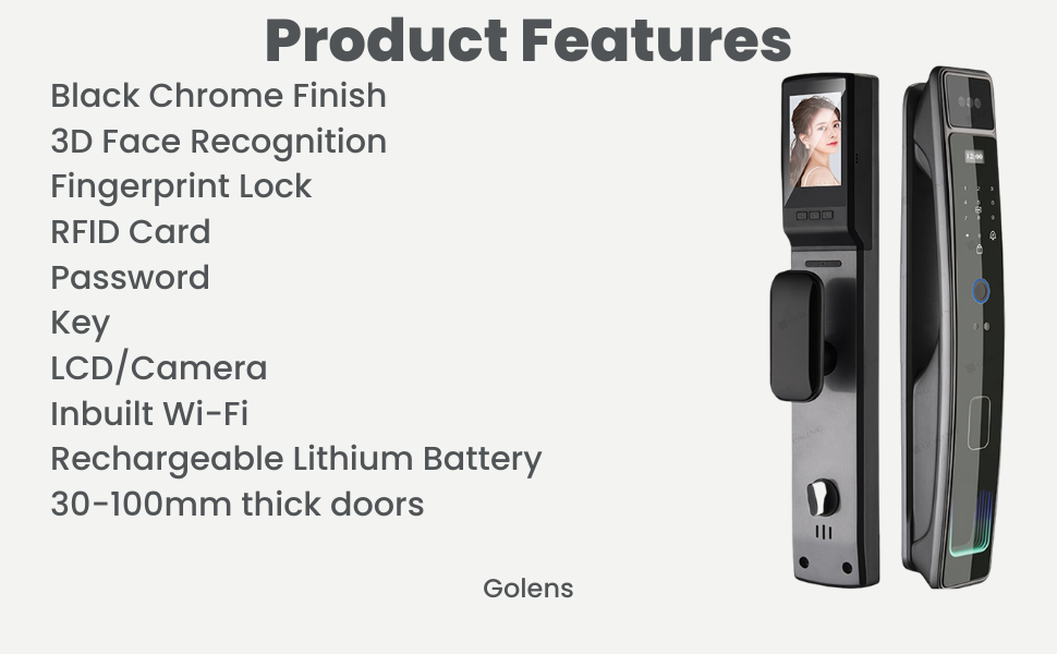 digital door lock for home main door