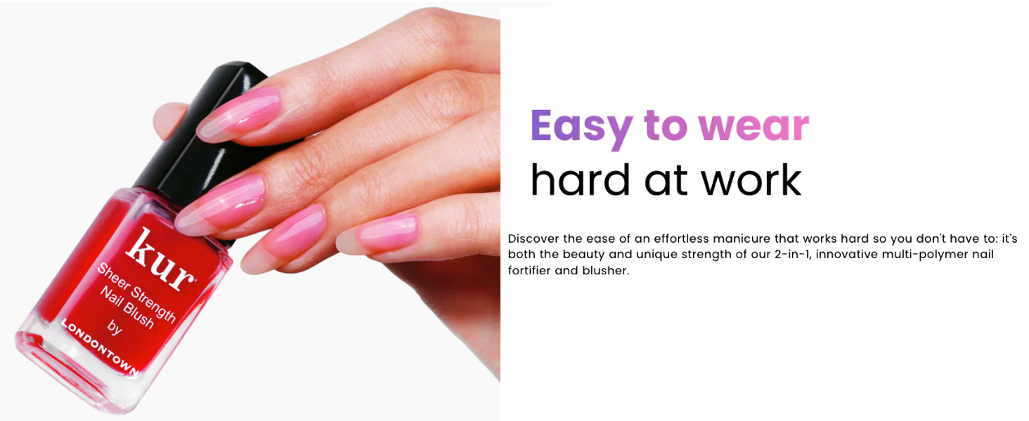 Nail health care strengthener strengthening strengthen growth thickness thin thick weak brittle