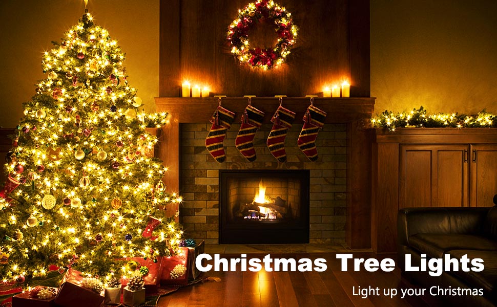 warm white christmas tree light 