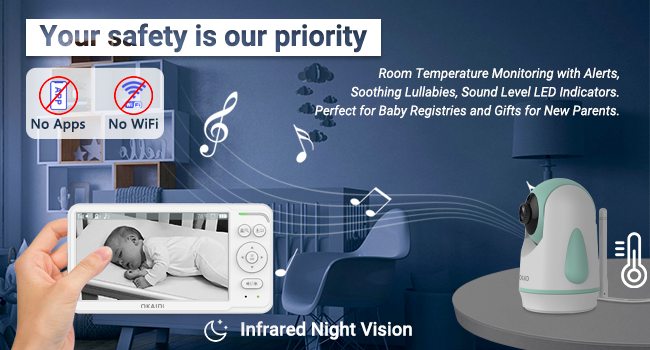 baby monitor with camera
