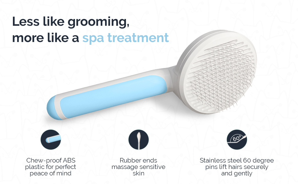 Hepper Deshedding Cat Brush For Shedding Your Cat or Kitten