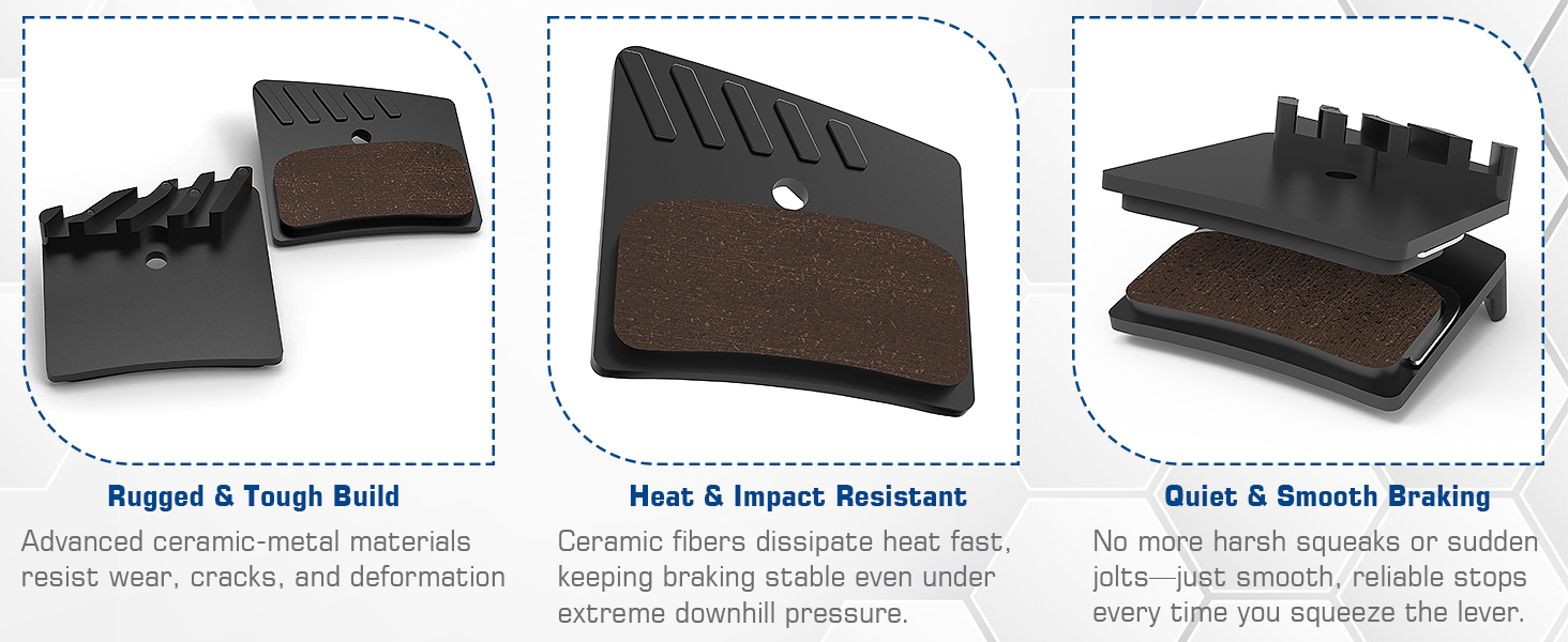 brake pad feature