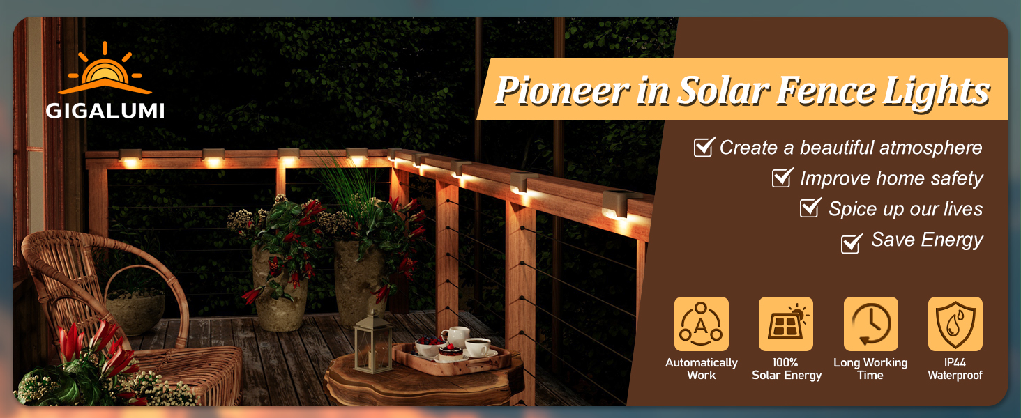 Solar Deck Lights