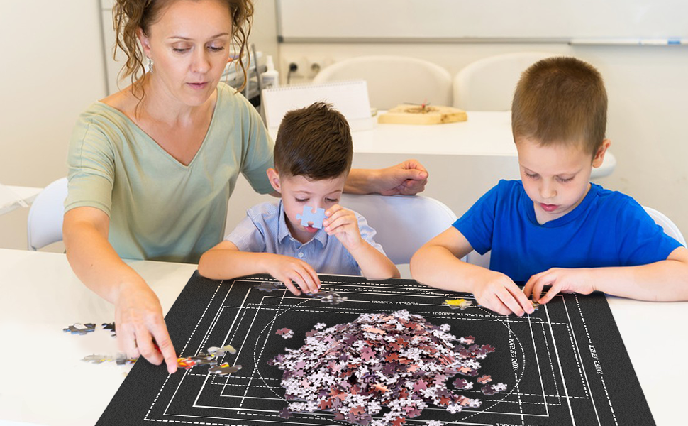 Jigsaw Puzzle Mat Roll Up, Puzzle Storage Puzzle Saver Puzzle Keeper