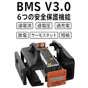 Amazon.co.jp: ポータブル電源 高寿命 リン酸鉄リチウムイオン