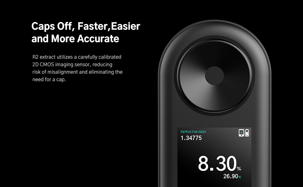 DiFluid R2 Extract Coffee TDS Refractometer, MultiTest