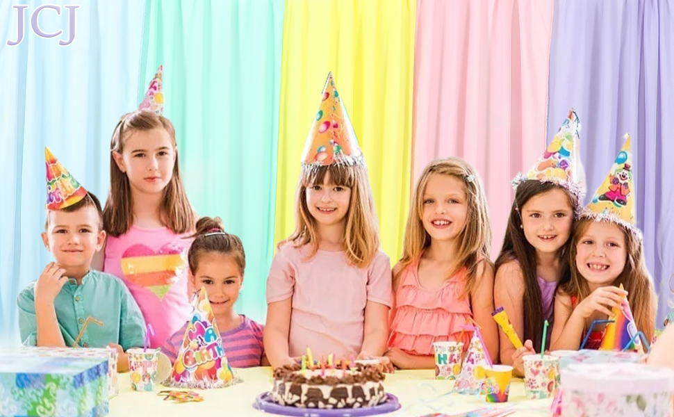 Pastel Backdrop Curtains