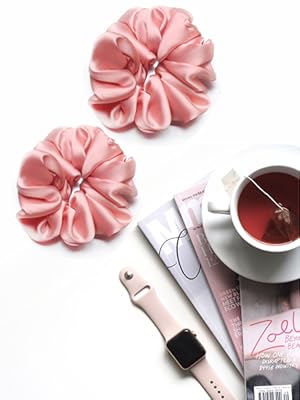 silk scrunchies