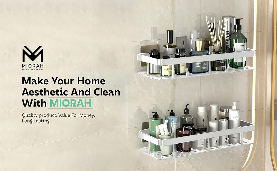 Aluminum Wall Mounted Bathroom Organiser bathroom gadgets ; latest 2025