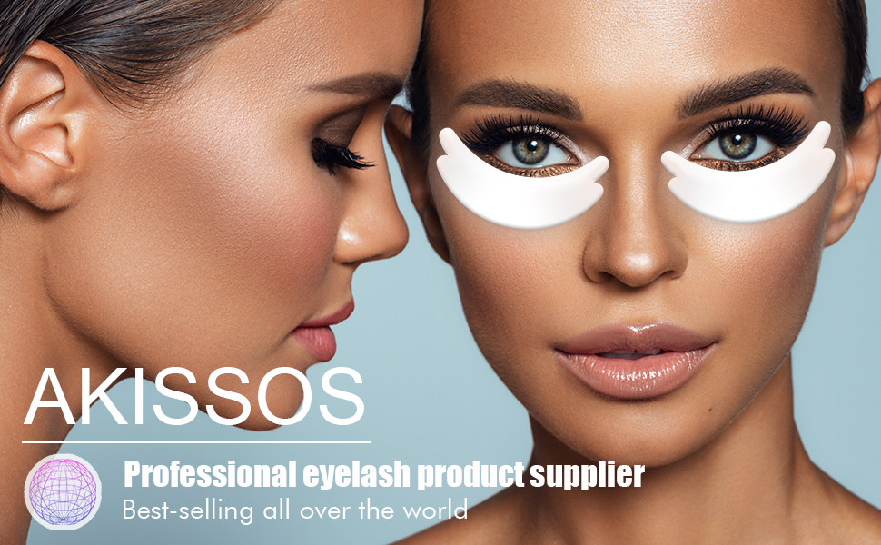 Foam Eye Pads for Lash Extensions Akissos Gen II 125 Pcs