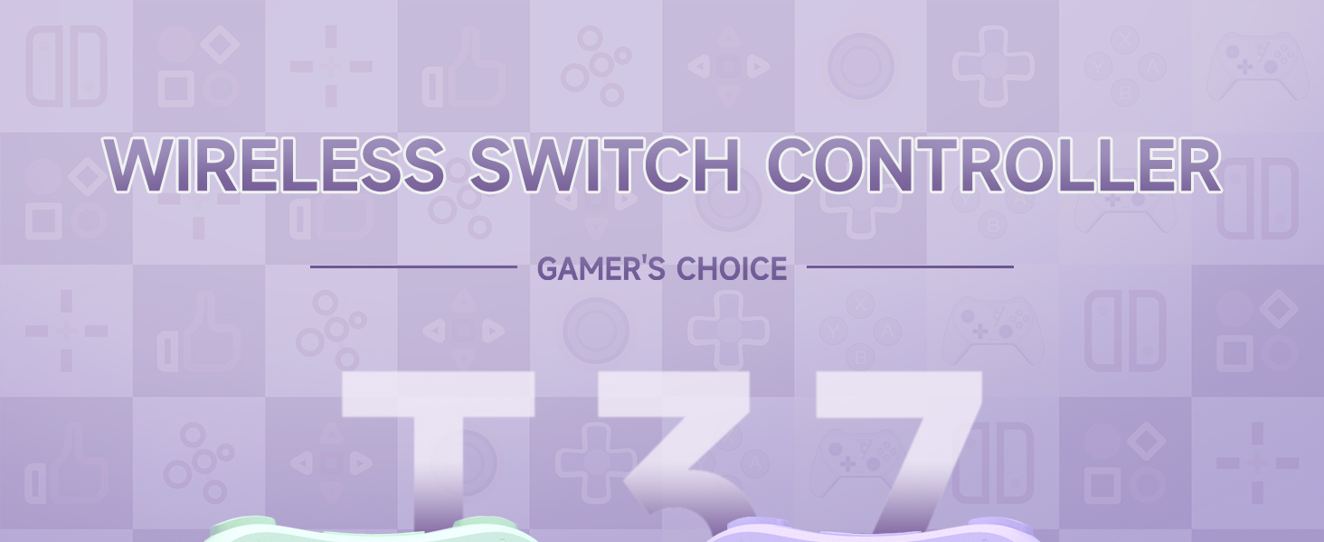 EasySMX Switch Controller, Programmable Wireless Bluetooth Controller Joystick Gamepad for Switch/Switch Lite/Switch OLED, Rechargeable Controller PC, Wake Up Function 11 EasySMX Bluetooth Wireless Controller for Nintendo Switch