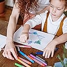 assorted colors fluorescent color blending layering shading beginners craft projects pigments unique