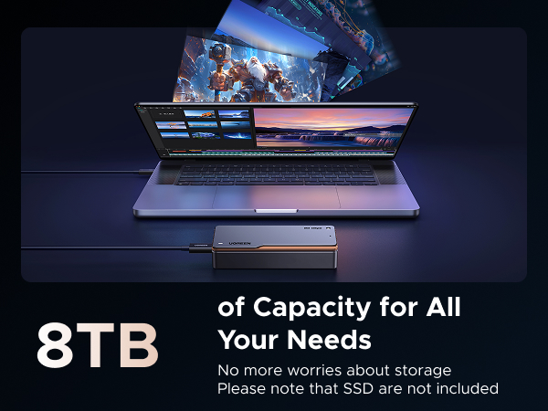 UGREEN 80G NVMe ENCLOSURE