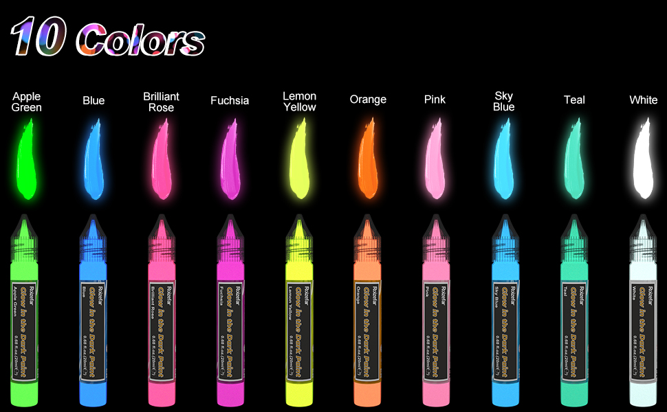 glow in the dark paint