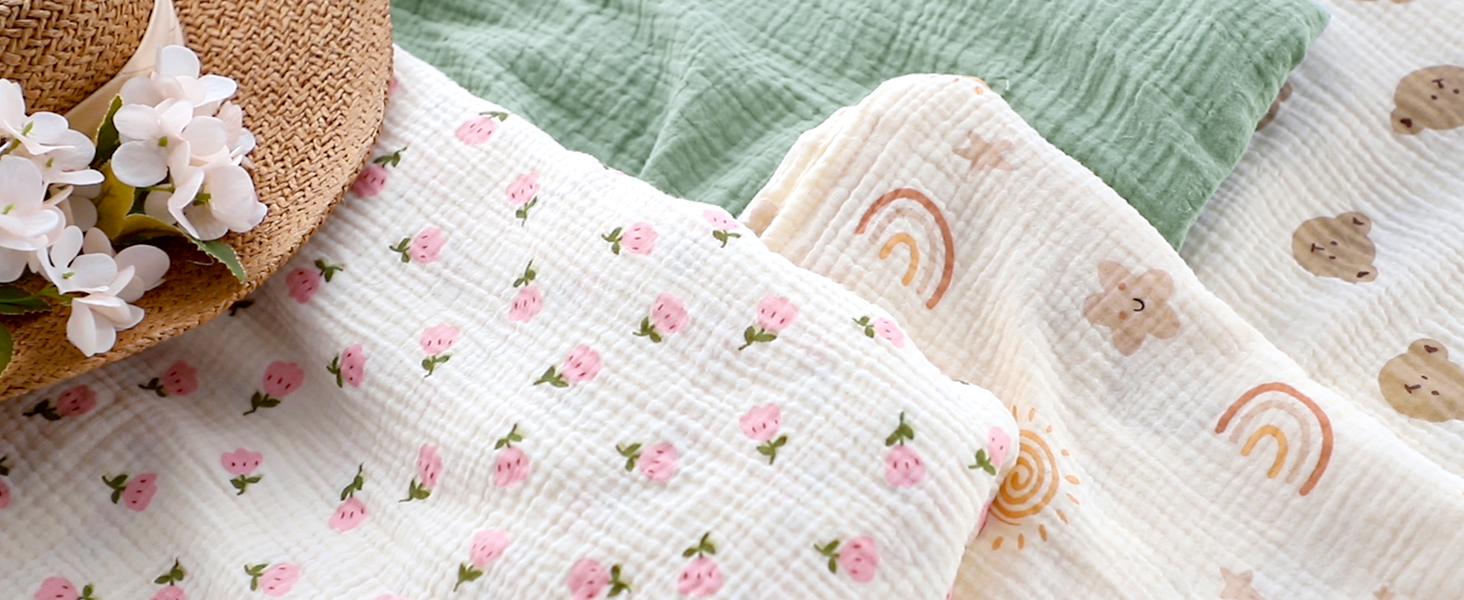 MUSLIN BABY CAR SEAT COVER