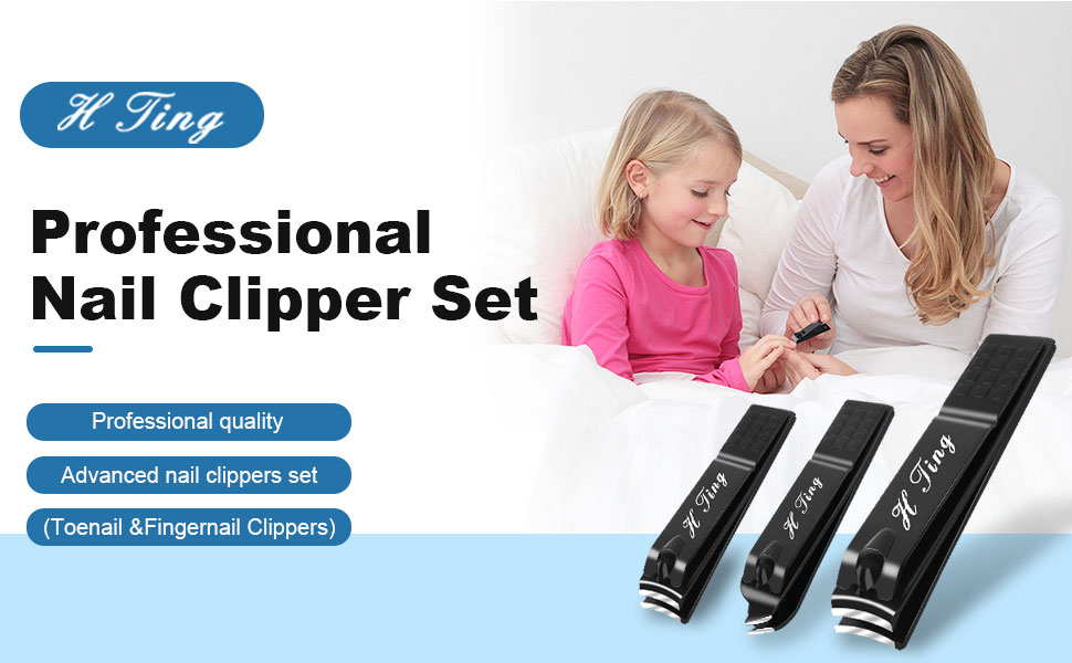 H TING Nail Clippers set for men and women
