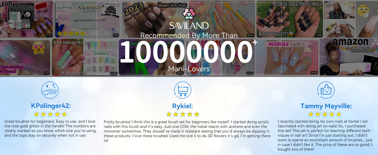 Acrylic Nail Brush Set