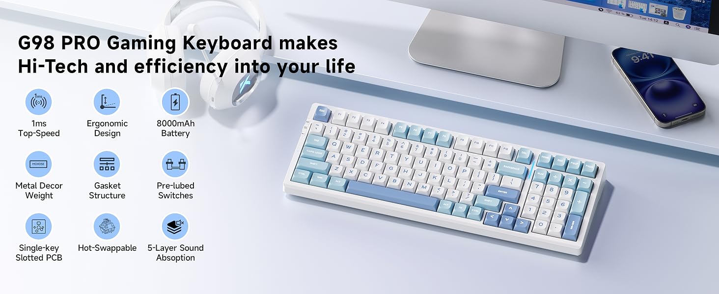 gaming keyboard mechanical keyboard creamy keyboard teclado mecanico wireless gaming keyboard